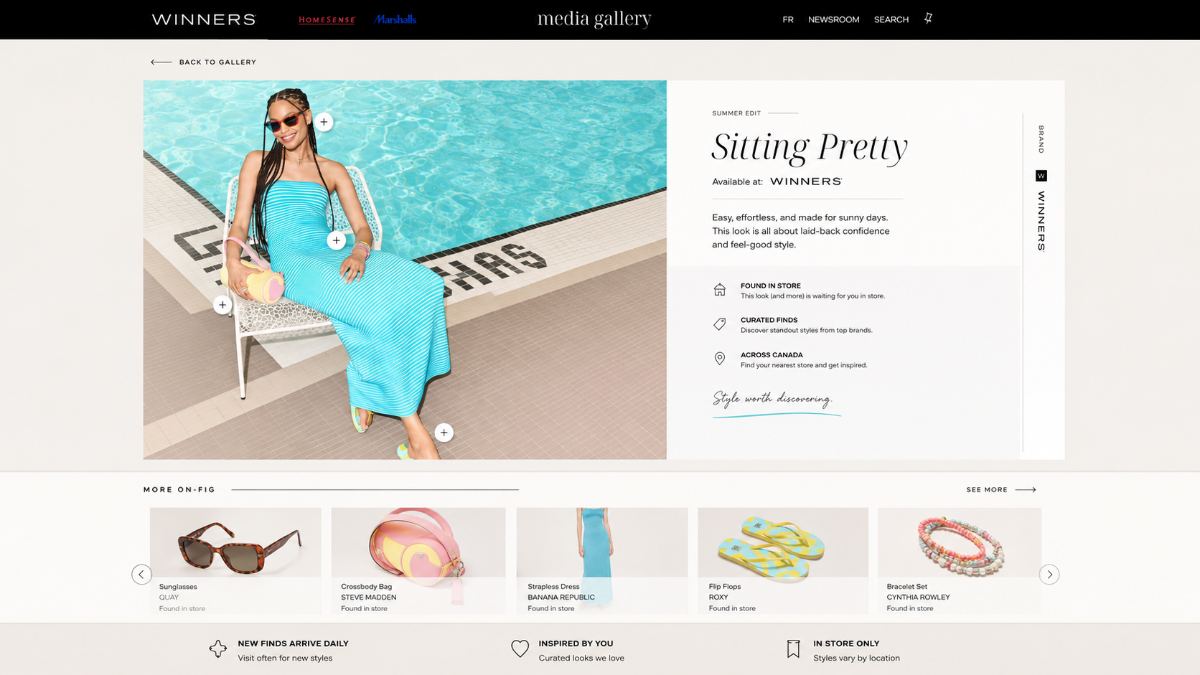 Winners media gallery, redesign